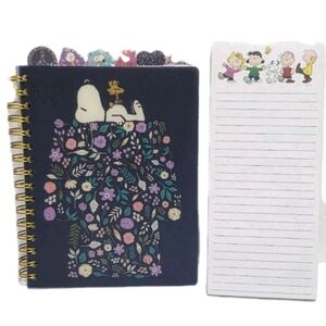 New Peanuts Spiral Notebook and Peanuts Themed Magnetic Notepad